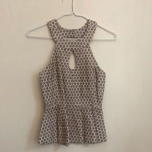 Stitched Floral Tulip Top